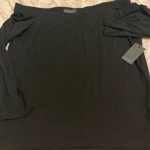 Eloquii off the shoulder top.
